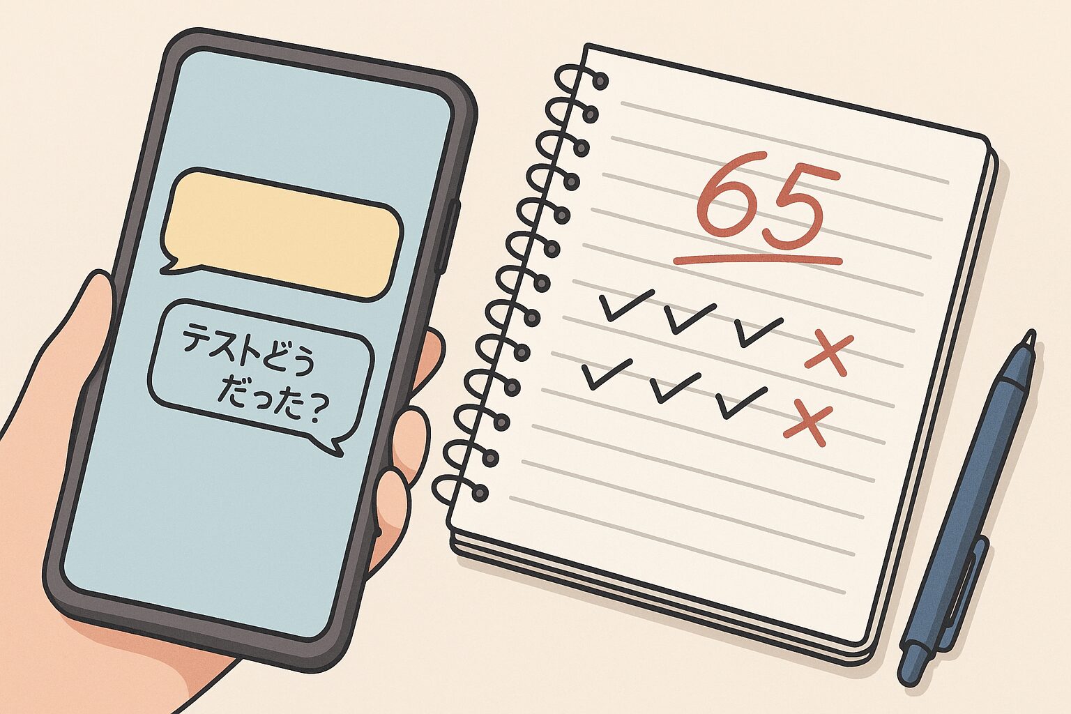 「テストどうだった？」のLINEは脈あり？脈なしの見極め方