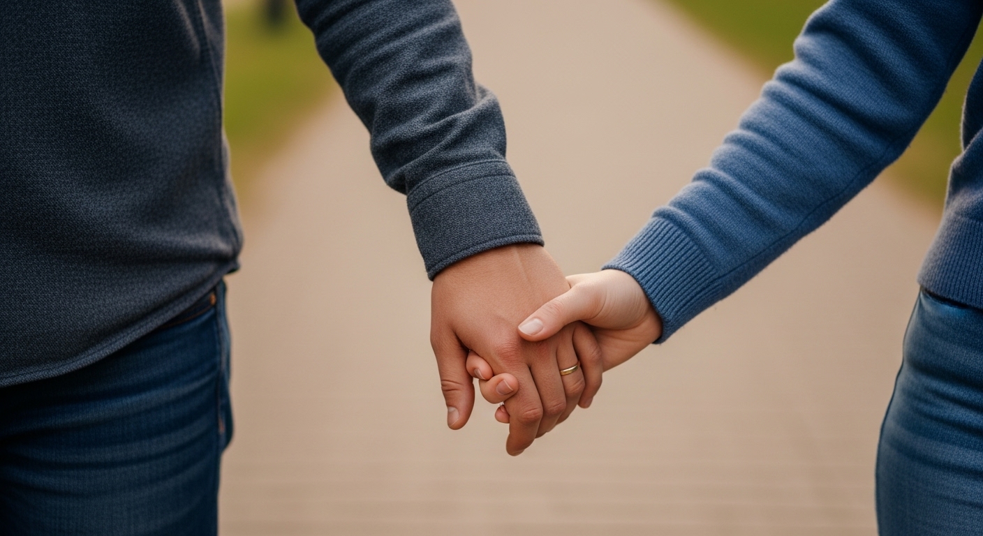 手を繋ぐときに指を動かす男性心理と意図