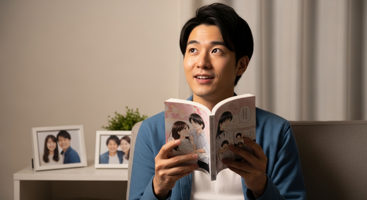 漫画や友人など外部からの刺激