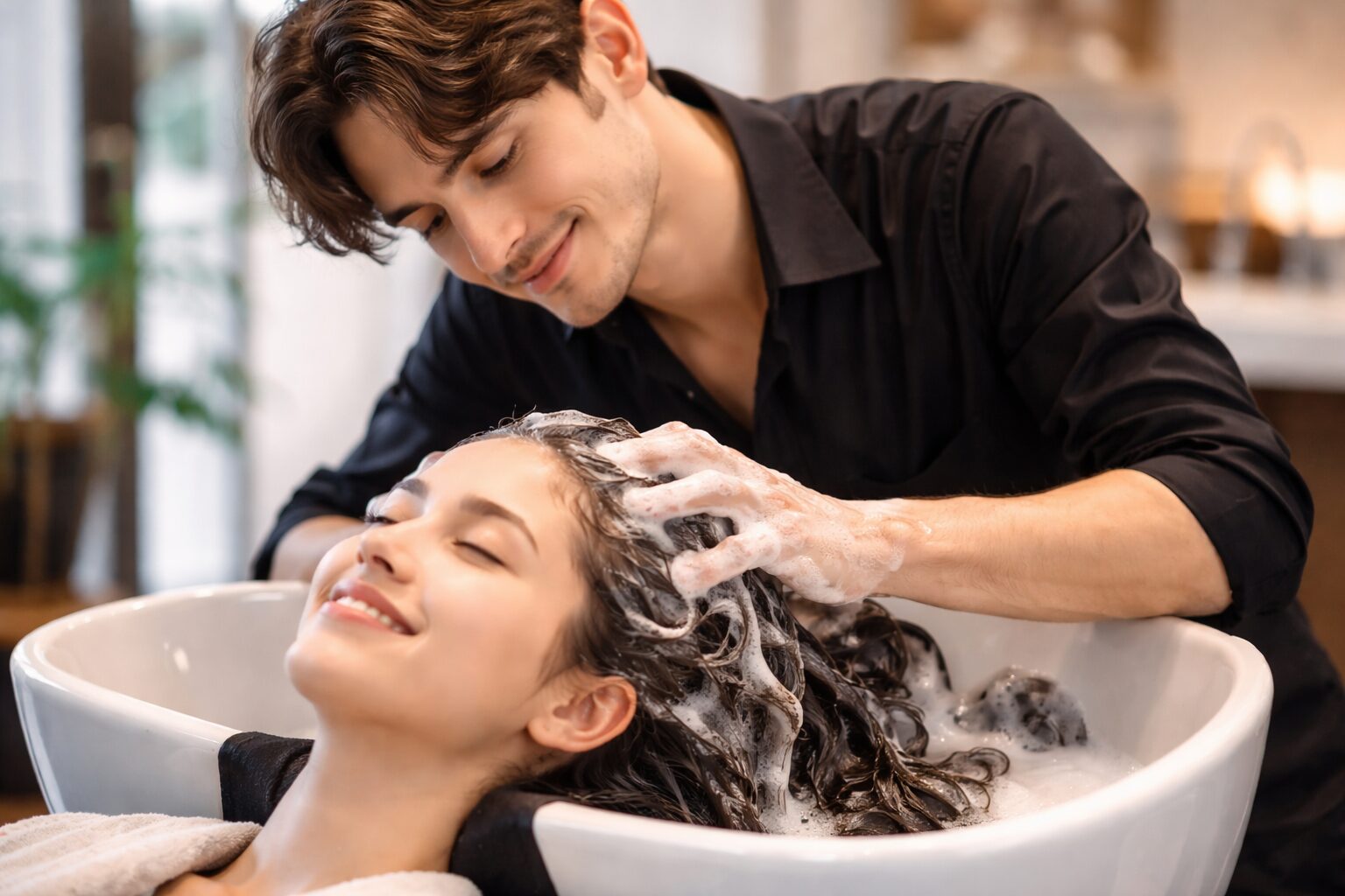 男性美容師の脈ありサインは？シャンプー時の態度の見分け方
