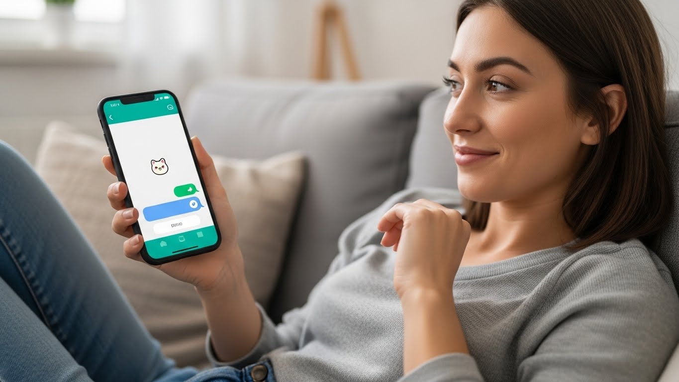 スタンプのみ送って様子を見るのも効果的