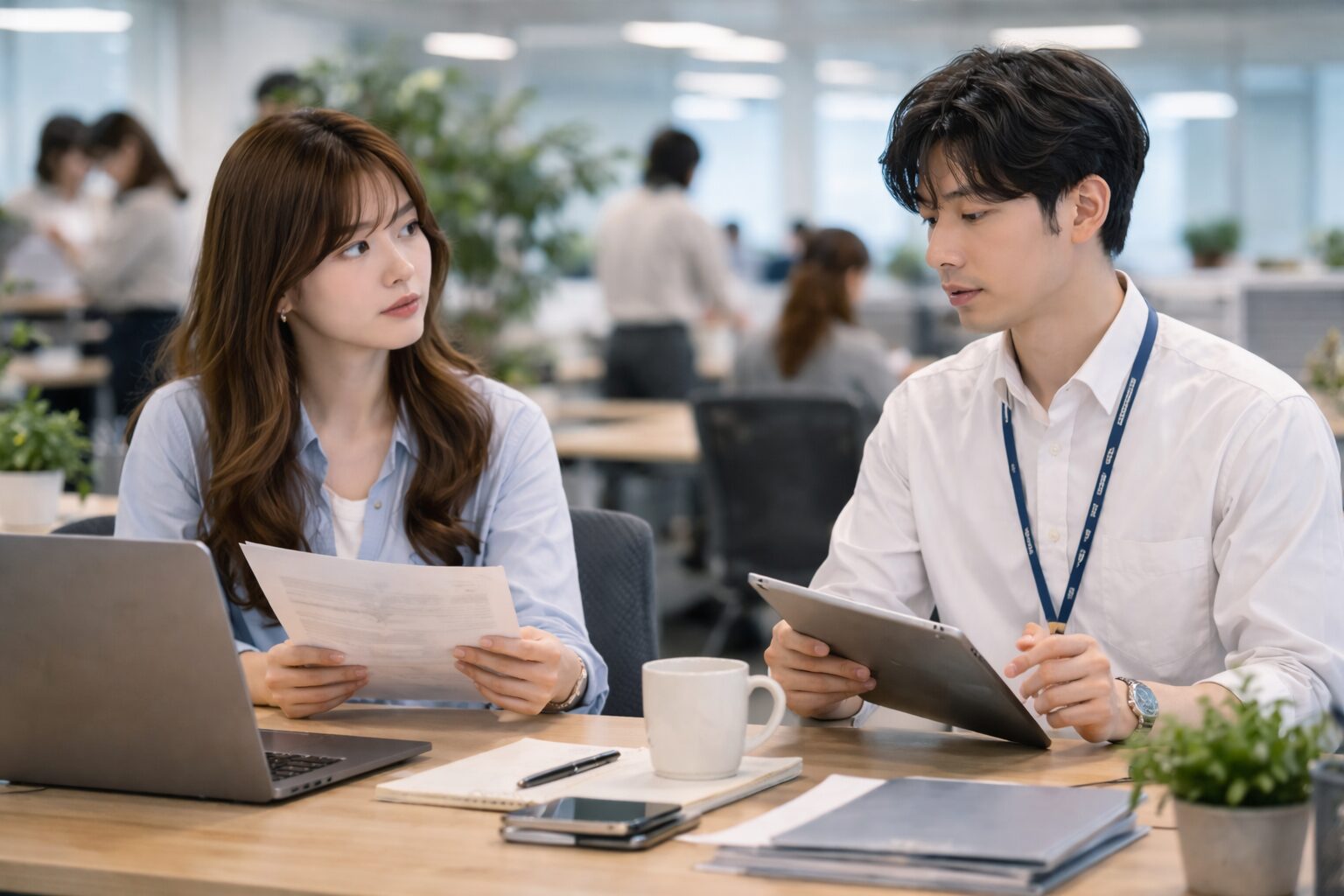 職場の彼が質問してこないときのサイン