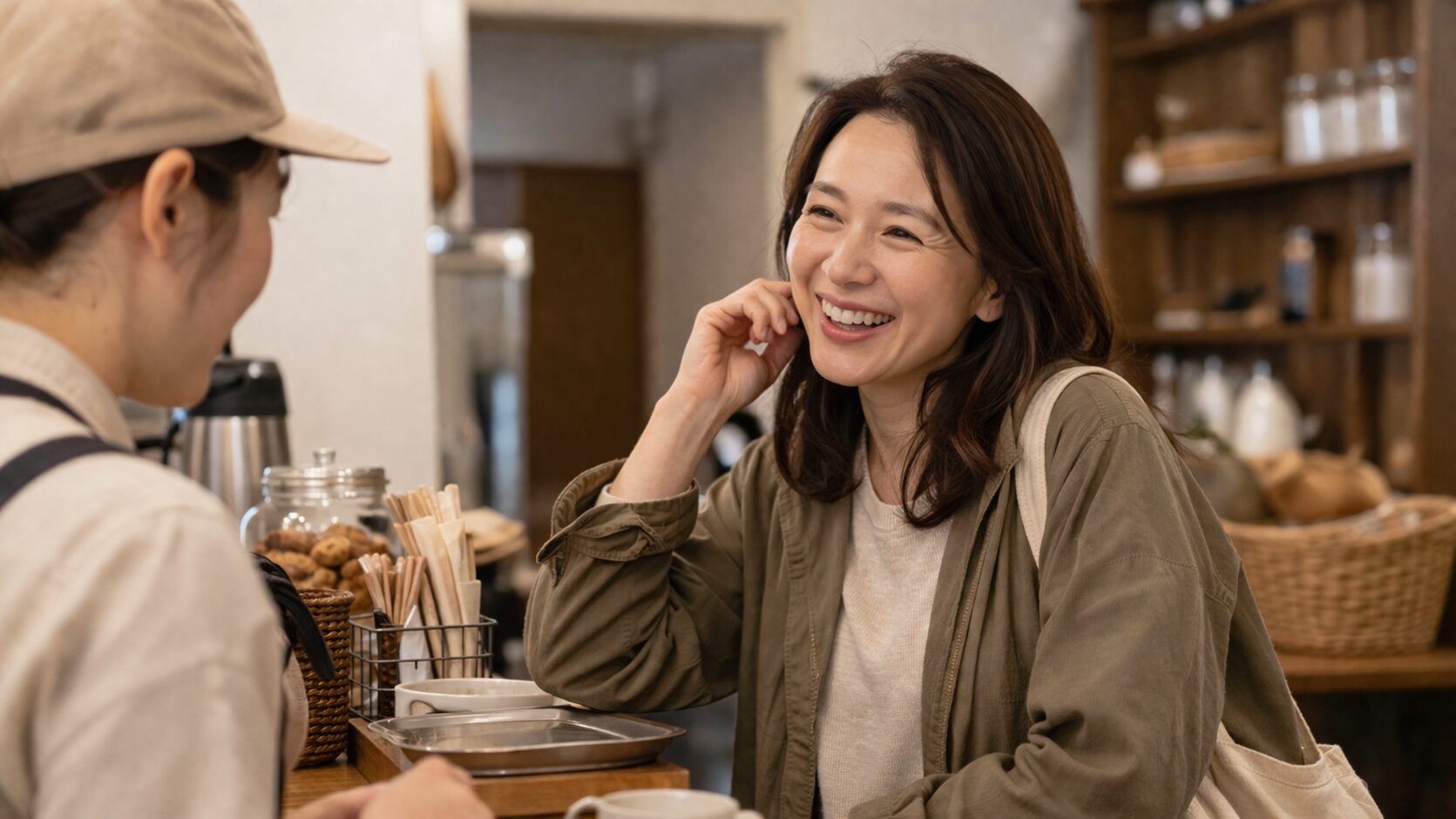 隙と人間味を見せて親しみやすさを演出